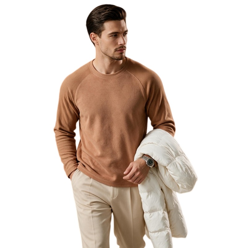 Undershirt Crew Neck - Maglia Termica da Uomo in Lana