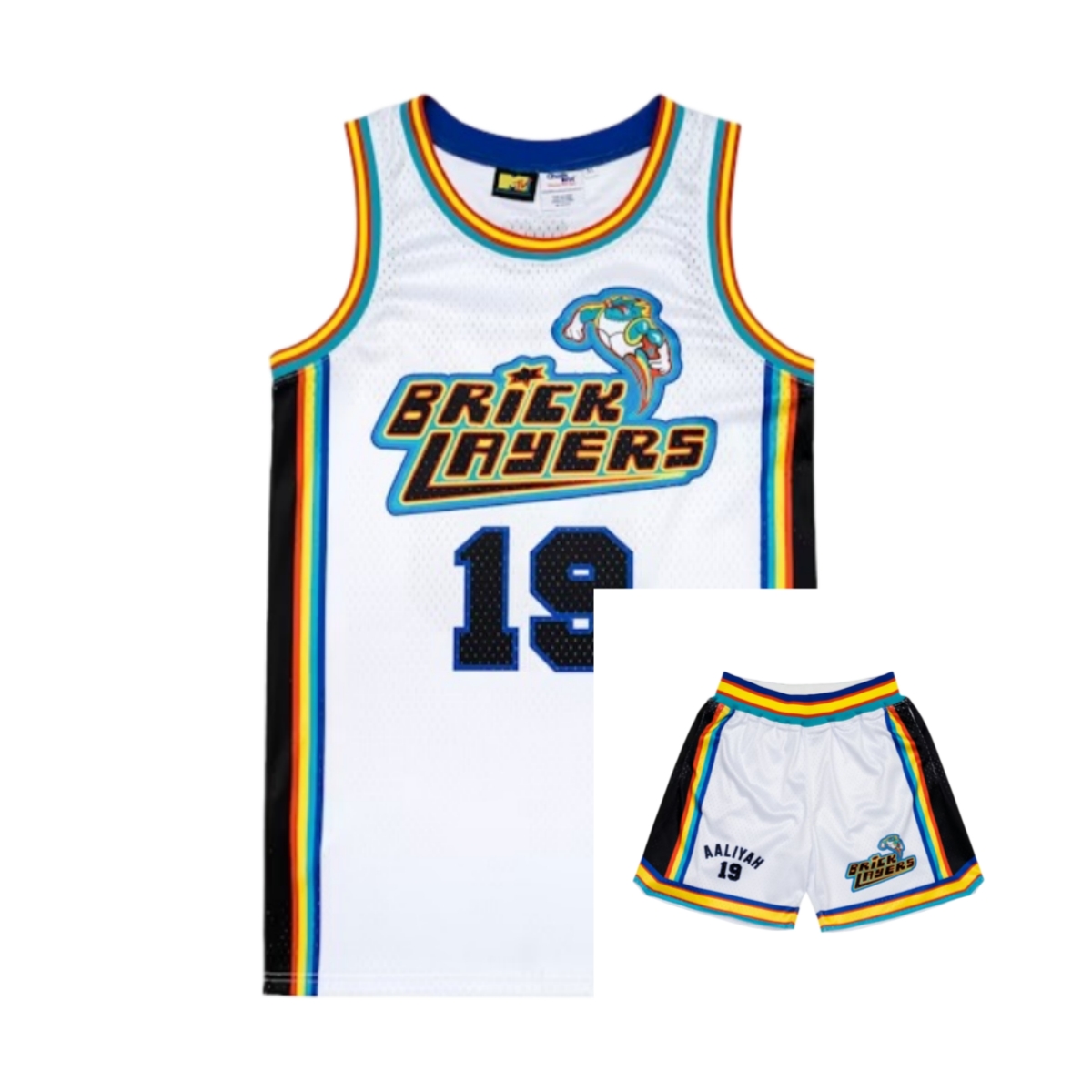 1996 Aaliyah # 19 Bricklayers  - Sleeveless Undershirt recensione e prezzo