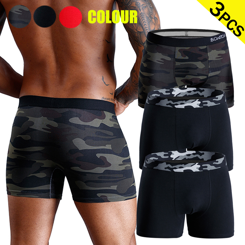 3 pezzi mutande da uomo mimeti - Boxer Brief Pack Cotton recensione e prezzo